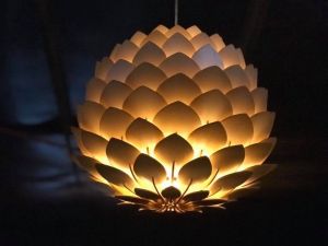 Đèn gỗ thả trần WDTT0072