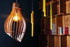 Đèn gỗ thả trần WDTT0038