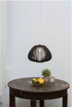 Đèn gỗ thả trần WDTT0036