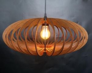 Đèn gỗ thả trần WDTT0029