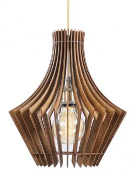 Đèn gỗ thả trần WDTT0026