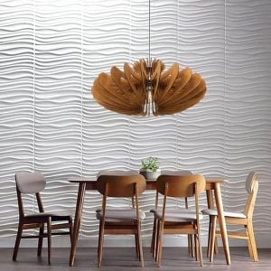 Đèn gỗ thả trần WDTT0025