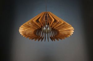 Đèn gỗ thả trần WDTT0022