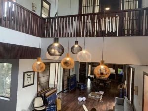 Đèn gỗ thả trần WDTT0012