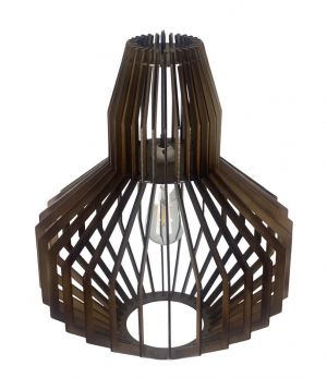 Đèn gỗ thả trần WDTT007