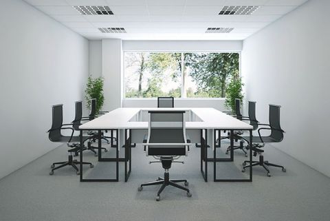 Bàn họp chân sắt 11