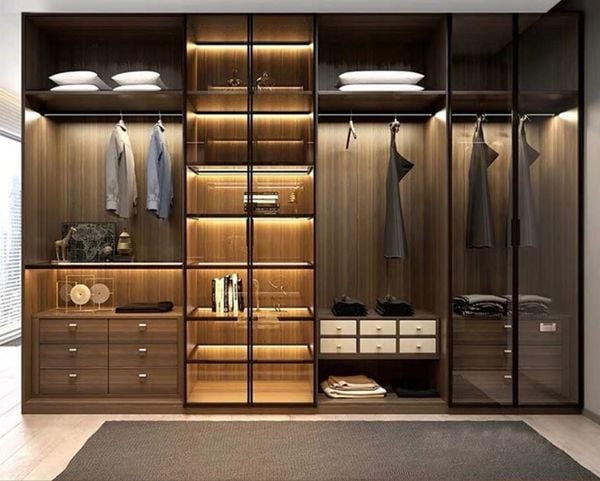 Tủ áo cánh kính 6