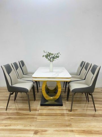 Bộ bàn ăn nhập khẩu ALIBA-40