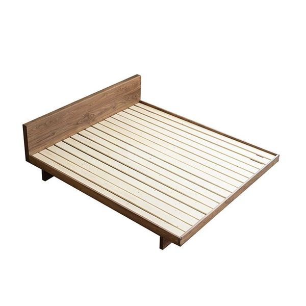 Giường ngủ gỗ tự nhiên ALIGT - 1211