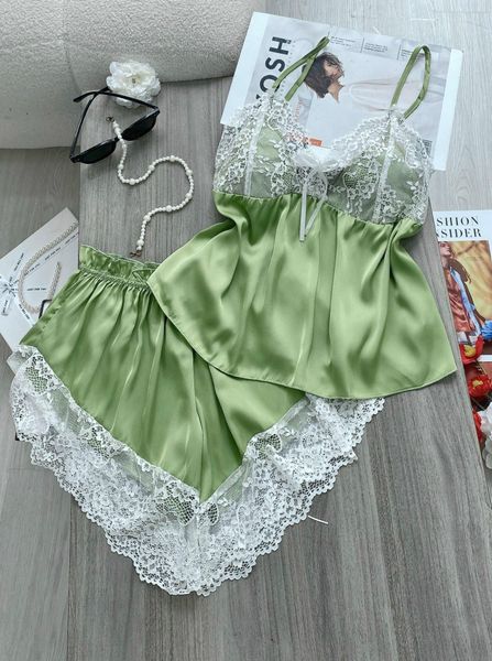  Đồ Bộ Ngủ 2 Dây Lụa MABEL 