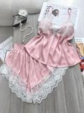  Đồ Bộ Ngủ 2 Dây Lụa MABEL 
