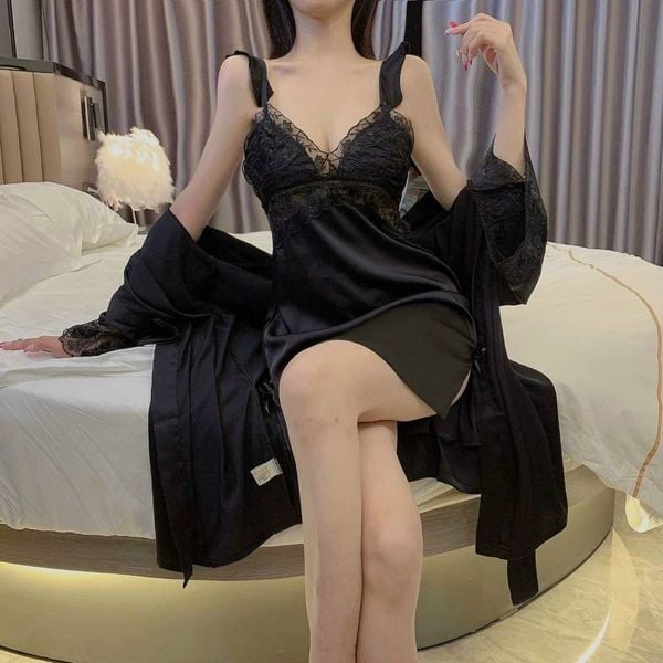  Áo Choàng Lụa Jessi 