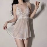  Váy Ngủ Ren Lưới Xuyên Thấu KYLA 