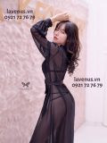  Áo choàng ngủ sexy Salie tinh khôi 