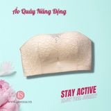  Áo Lót Quây Ren Đệm Dày 4cm Không Gọng 2019 