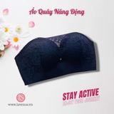  Áo Lót Quây Ren Đệm Dày 4cm Không Gọng 2019 