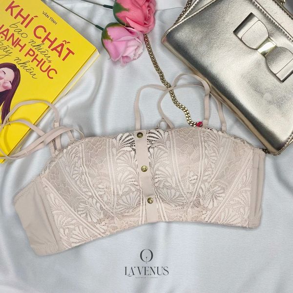 Áo ngực ren đệm vừa