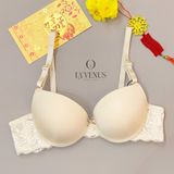  Áo nâng trơn viền ren V431 