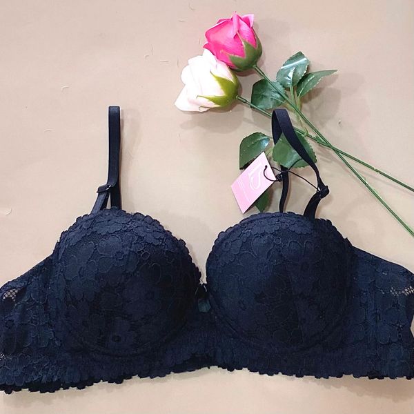 Áo ngực ren cúp ngang