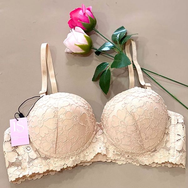 Áo ngực ren cúp ngang