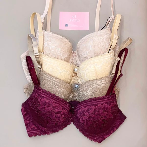 Áo ngực ren gọng nâng vừa