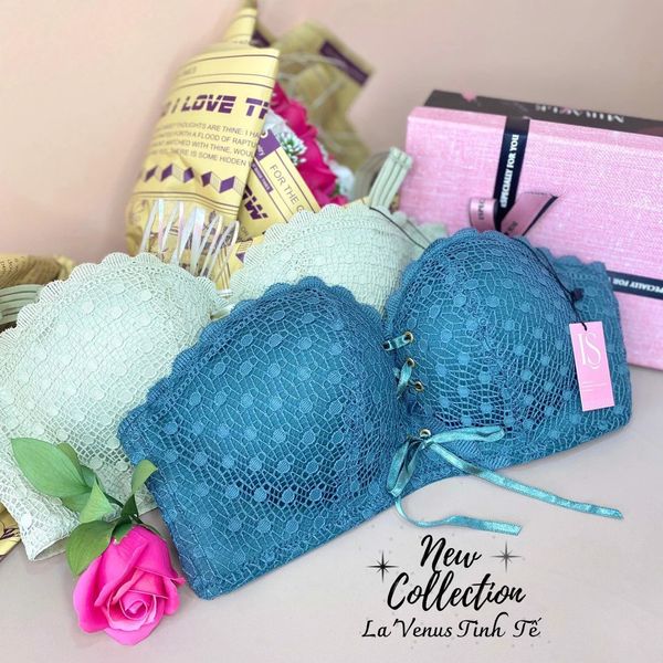 Áo ngực ren quây nơ