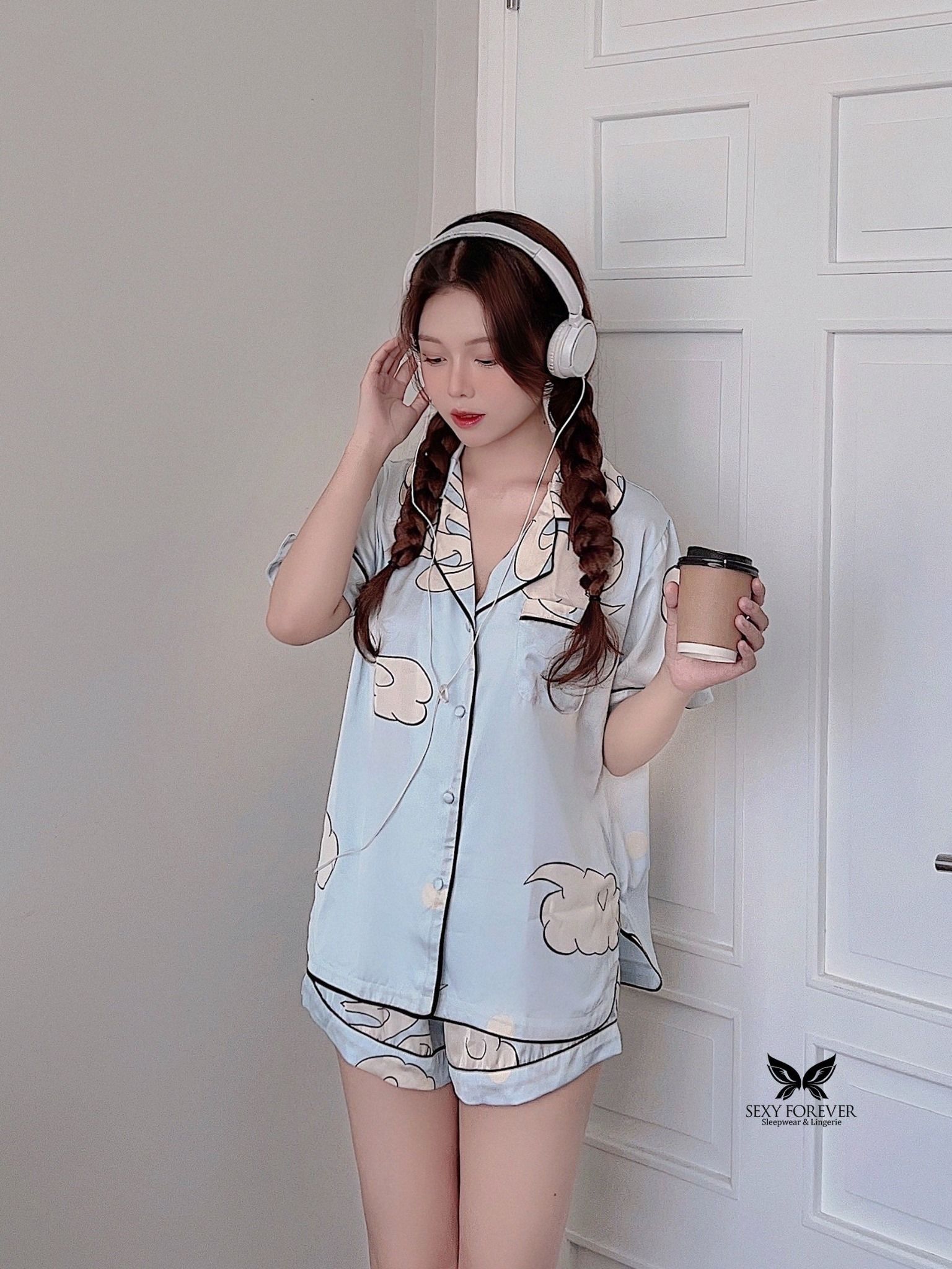  Đồ Bộ Ngủ Cloudy 