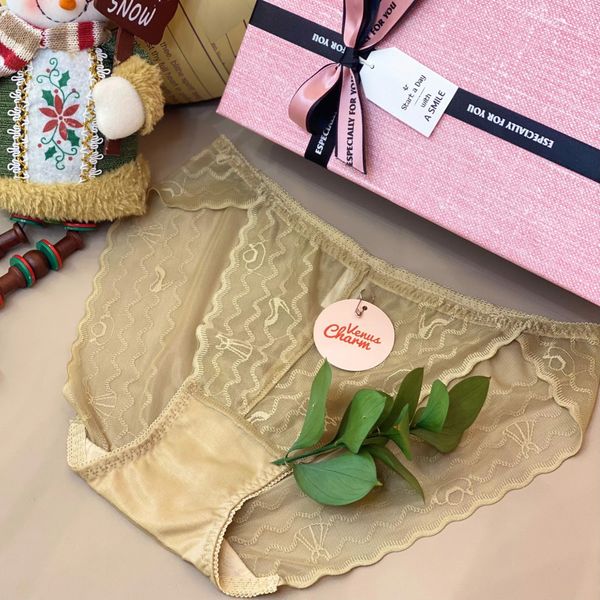 Quần Lót Ren Mịn Không Viền 3601
