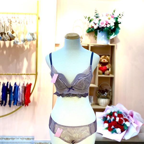 Set nội y Bralette quần lót áo ngực ren
