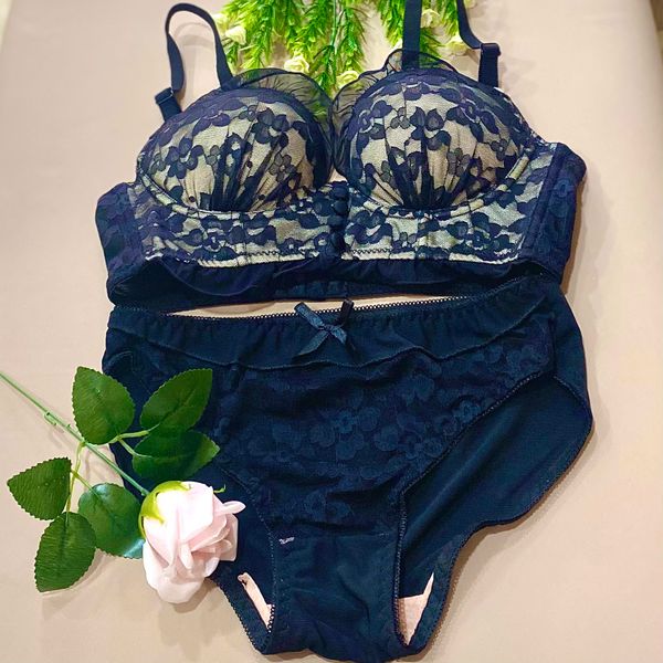 Set nội y Bralette quần lót áo ngực lụa