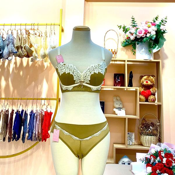 Set nội y quần lót viền ren áo ngực