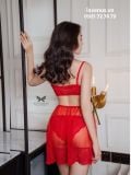  Váy ngủ Sassy xuyên thấu 