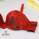  Áo ngực ren hoa hồng LS027 