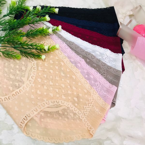  Quần lót lưới trái tim LS759 