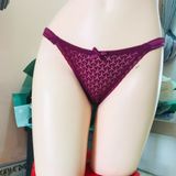  Quần lót thun mịn đính nơ LS225 