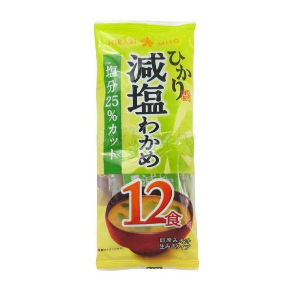 Súp Miso Wakame ăn liền Hikari Miso giảm 25% muối