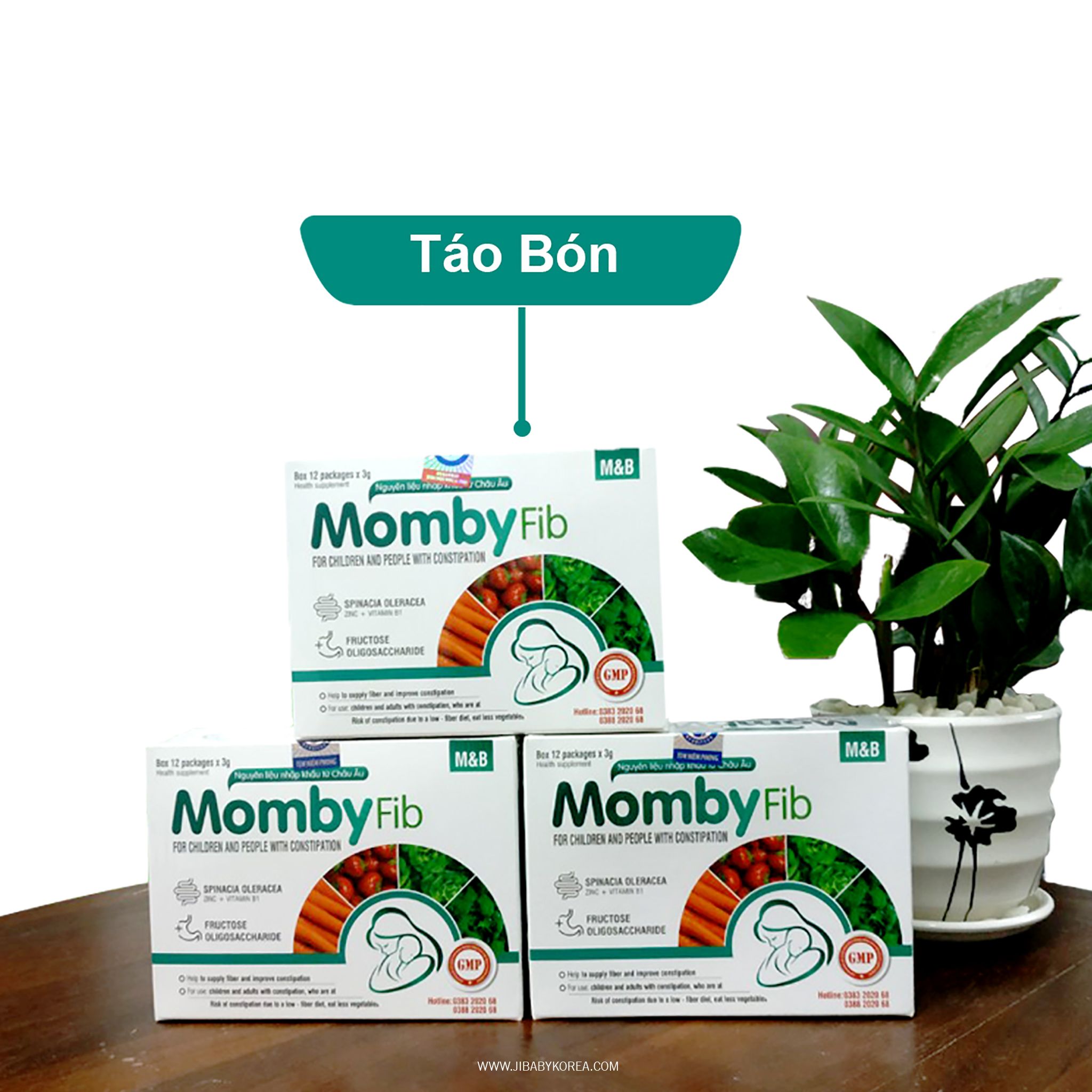  Momby Fib - Cốm Vi Sinh cho Mẹ & Bé: Hỗ Trợ Tiêu Hóa và Cân Bằng Vi Sinh Đường Ruột 