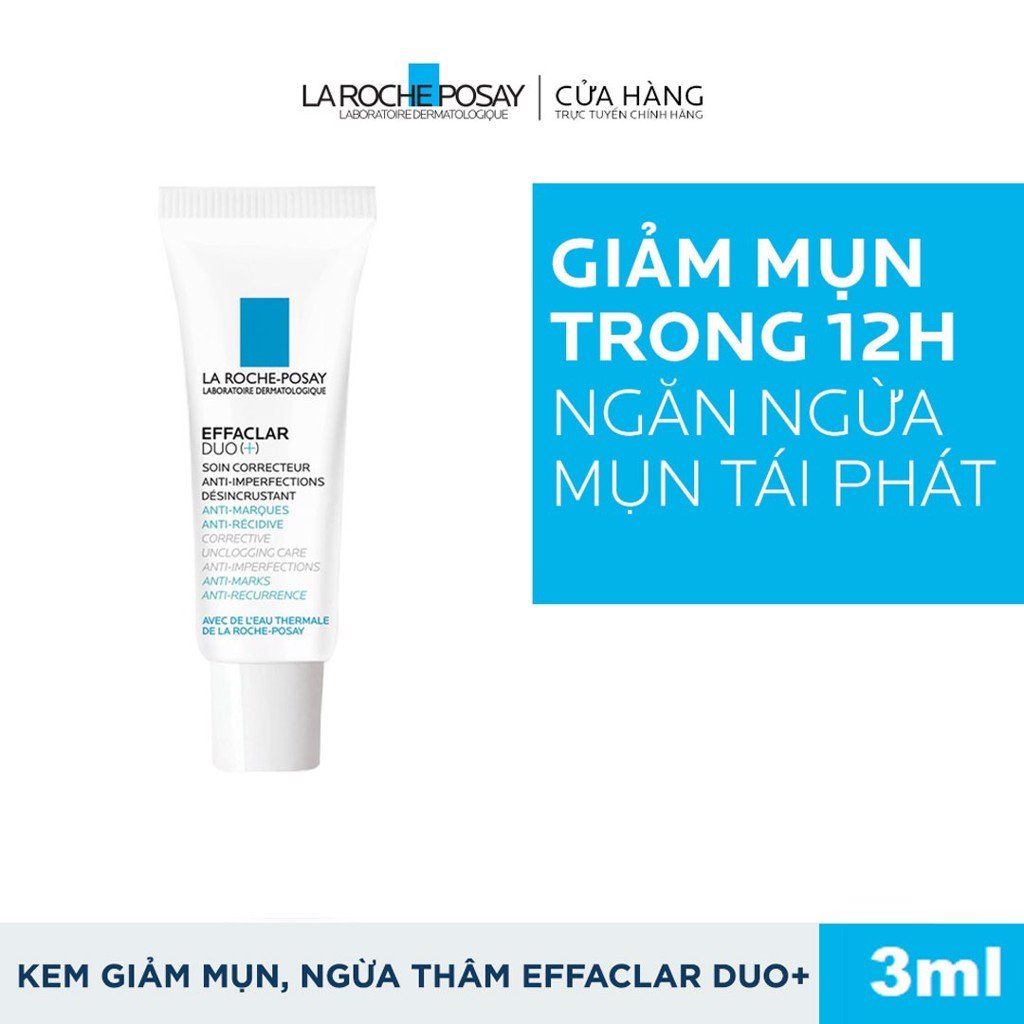  La Roche-Posay Sữa Rửa Mặt Purifying Foaming Gel For Oily Sensitive Skin 200ml +Duo(+) + Tẩy trang 