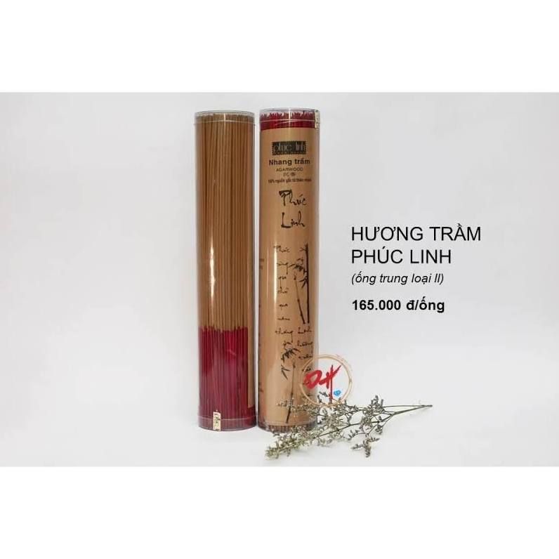  Nhang trầm ống trung loại 2- 38cm- 500g 