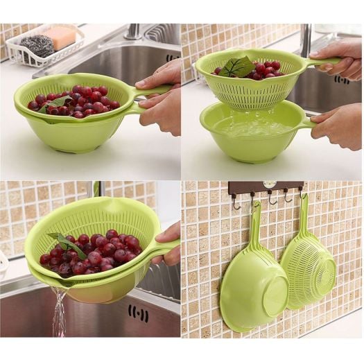  Chậu + rá có tay cầm changsin 02141 