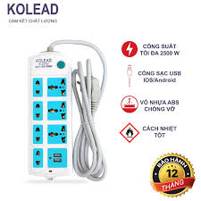  Ổ cắm điện đa năng Kolead 237U 