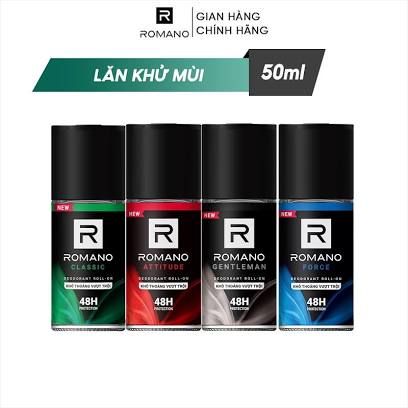  Lăn khử mùi romano 50ml 