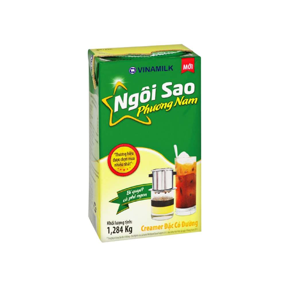  Sữa Đặc Ngôi Sao Phương Nam Xanh Lá 1284gr 