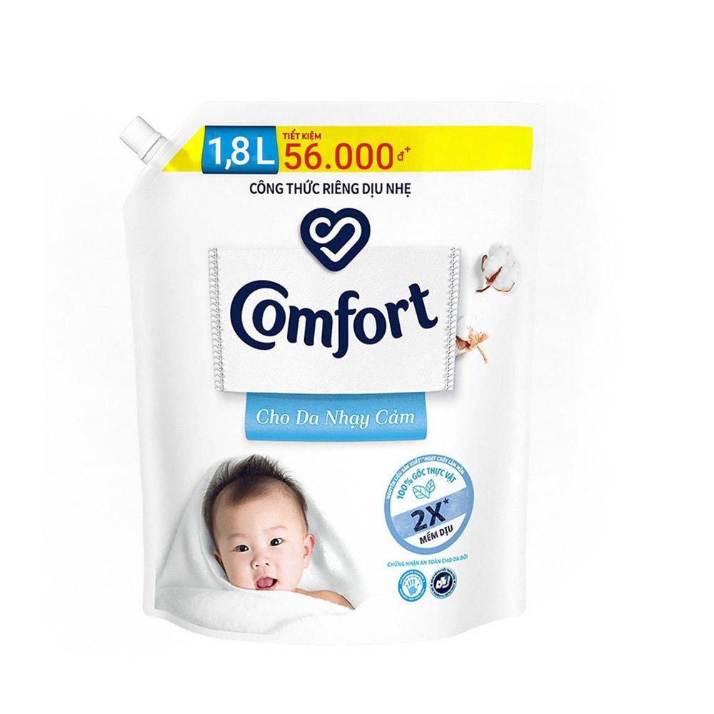  Nxv Comfort ĐĐ cho dnhạy cảm 1.8L/túi 