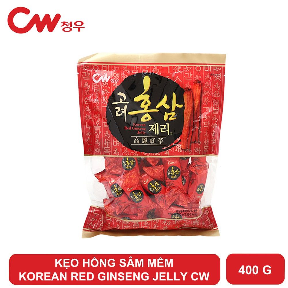  Kẹo vị hồng sâm mềm 400g 