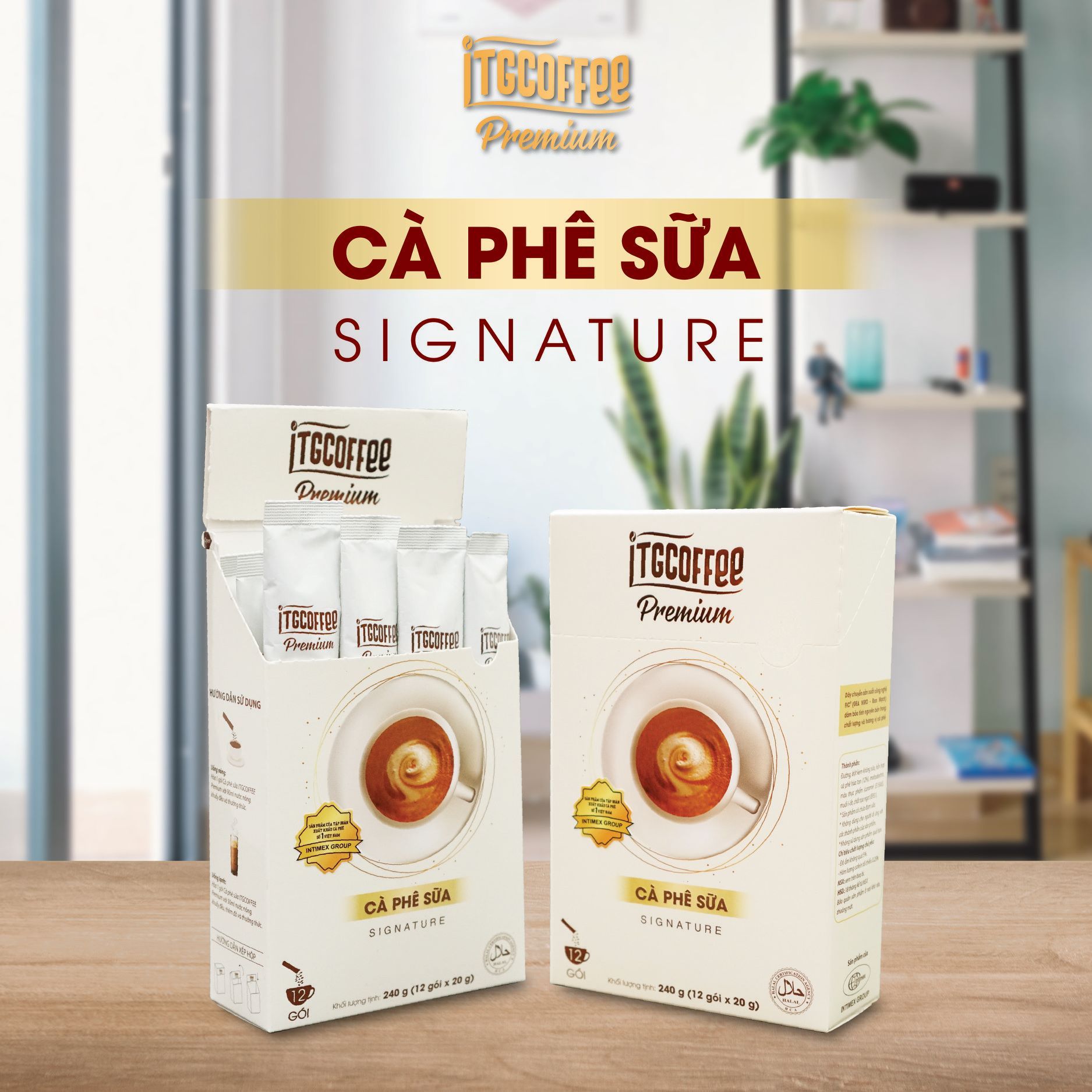  Cafe ITGCOFFEE Premium signatune 240g 