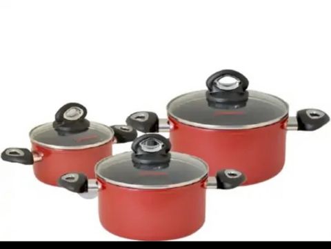  Bộ nồi nhôm happycook- 3 cái - CG6PC 