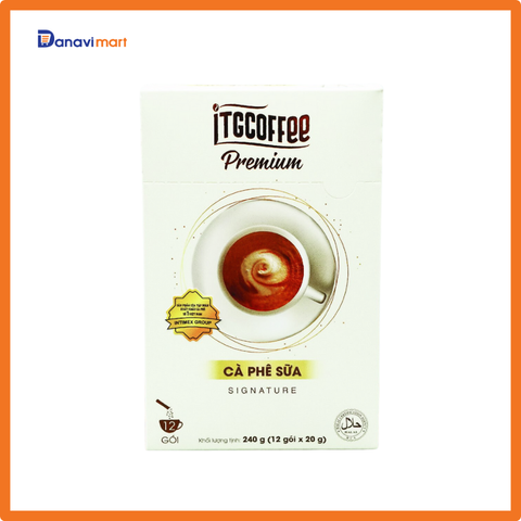  Cafe ITGCOFFEE Premium signatune 240g x 12 gói 