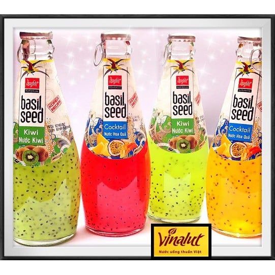  Nước hạt é Basil seed 250ml 