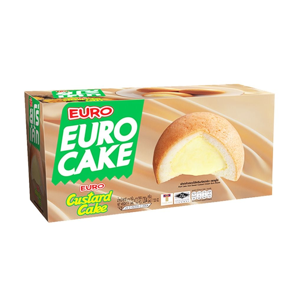  BÁnh trứng Custard Cake Thái Lan 